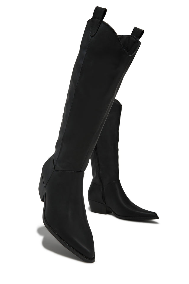 Load image into Gallery viewer, Dallas Western Cowgirl Boots - Black
