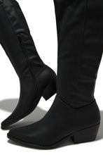 Load image into Gallery viewer, Dallas Western Cowgirl Boots - Black

