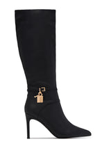 Load image into Gallery viewer, Kya Below The Knee Heel Boots - Black
