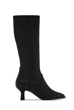 Load image into Gallery viewer, Roxanna Kitten Heel Boots - Black
