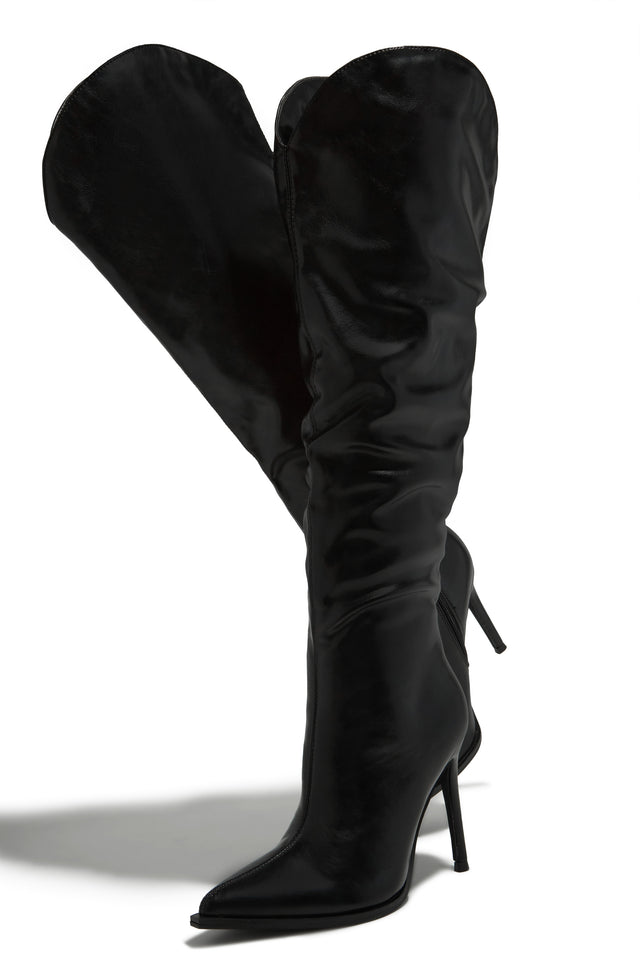 Load image into Gallery viewer, Dakota High Heel Boots - Black
