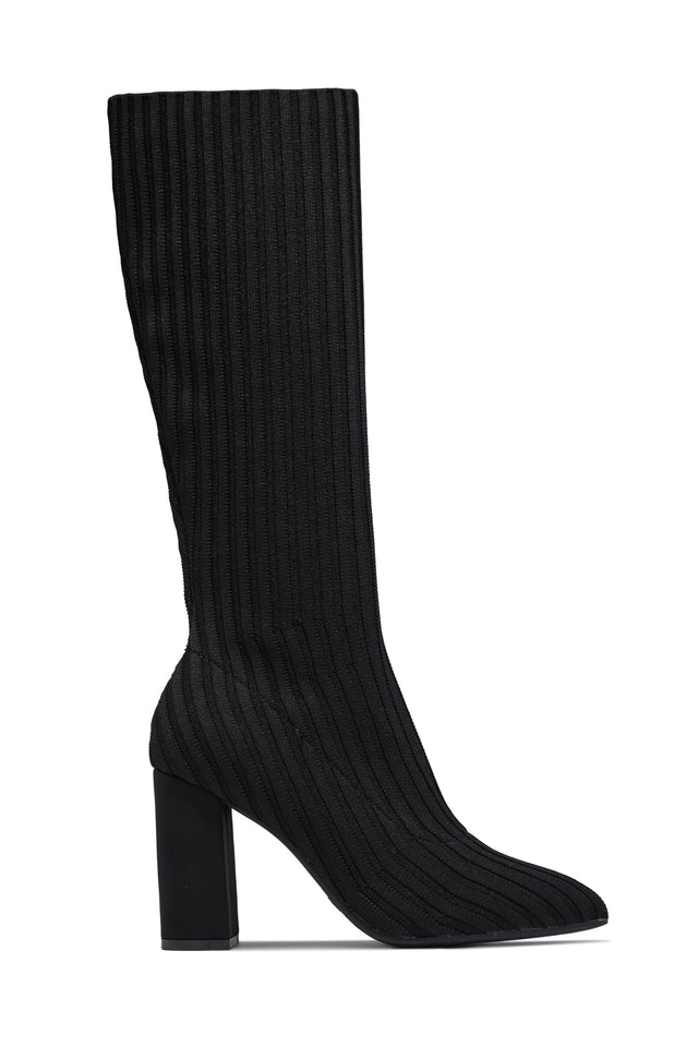 Load image into Gallery viewer, Shanelle Block Heel Boots - Black
