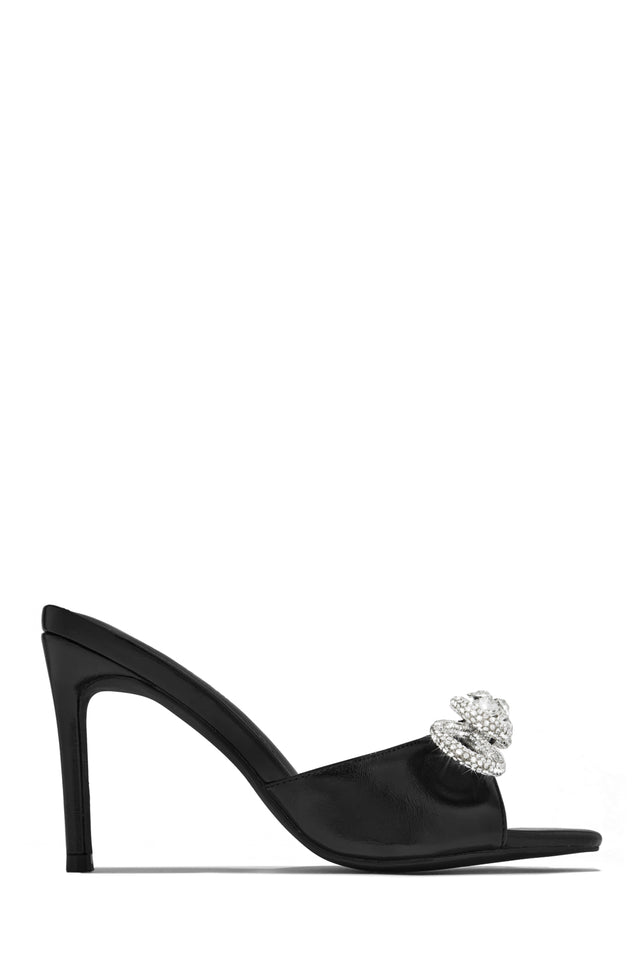 Load image into Gallery viewer, Mishelle Embellished Mule Heels - Leopard
