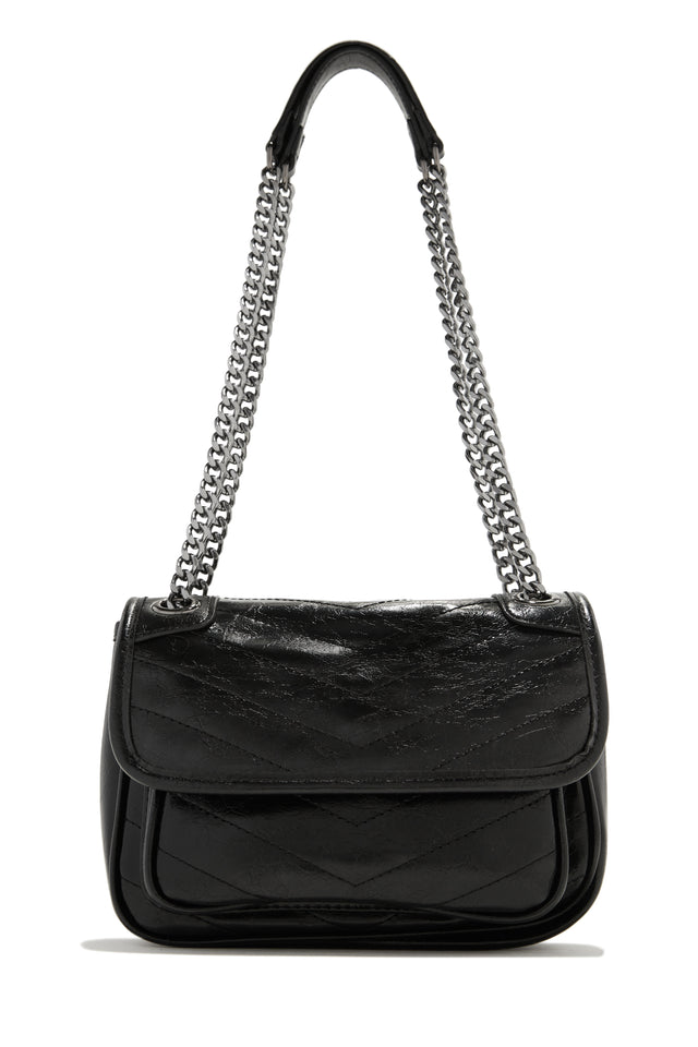 Load image into Gallery viewer, Alicia Quilted Flap Crossbody Bag - Ivory
