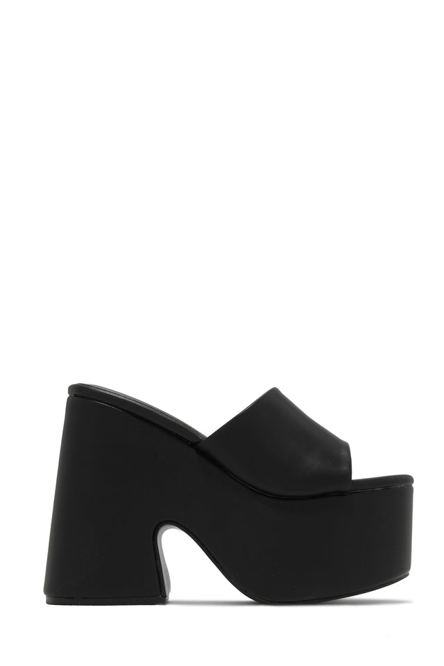 Load image into Gallery viewer, Summer Comfortable Black Mule Heel
