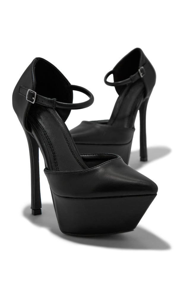 Load image into Gallery viewer, Black Sky High Heels
