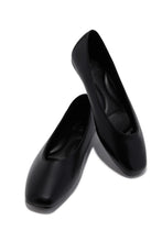 Load image into Gallery viewer, Claira Ballet Flats - Black PU
