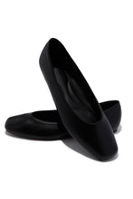 Load image into Gallery viewer, Claira Ballet Flats - Black PU
