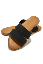 Load image into Gallery viewer, Black Slip On Comfortable Sandals
