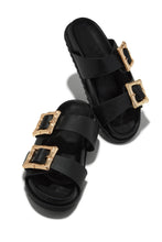 Load image into Gallery viewer, Neylana Chunky Slip On Sandals - Denim

