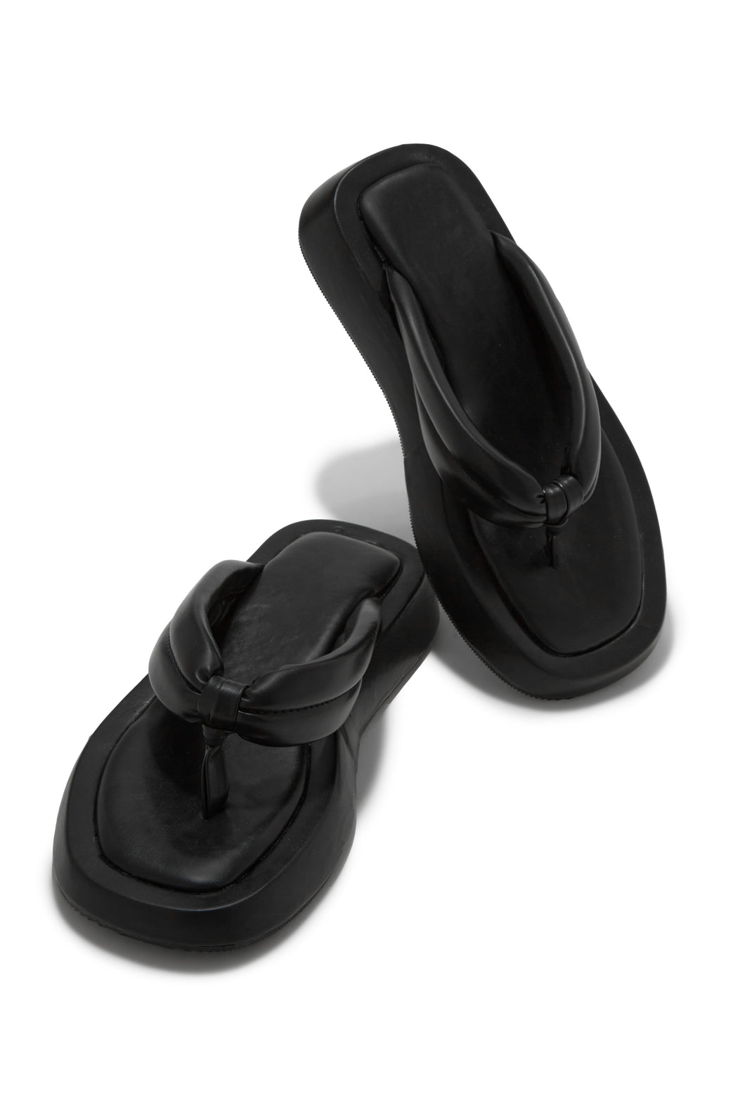Black Platform Sandals