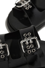 Load image into Gallery viewer, Kira Chunky Slip On Sandals - Black
