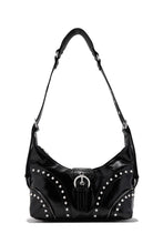Load image into Gallery viewer, Elley Studded Shoulder Bag - Black
