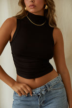 Load image into Gallery viewer, Sleeveless Black Shirt

