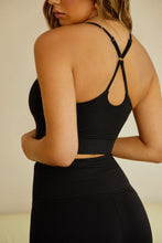 Load image into Gallery viewer, Black Sports Bra
