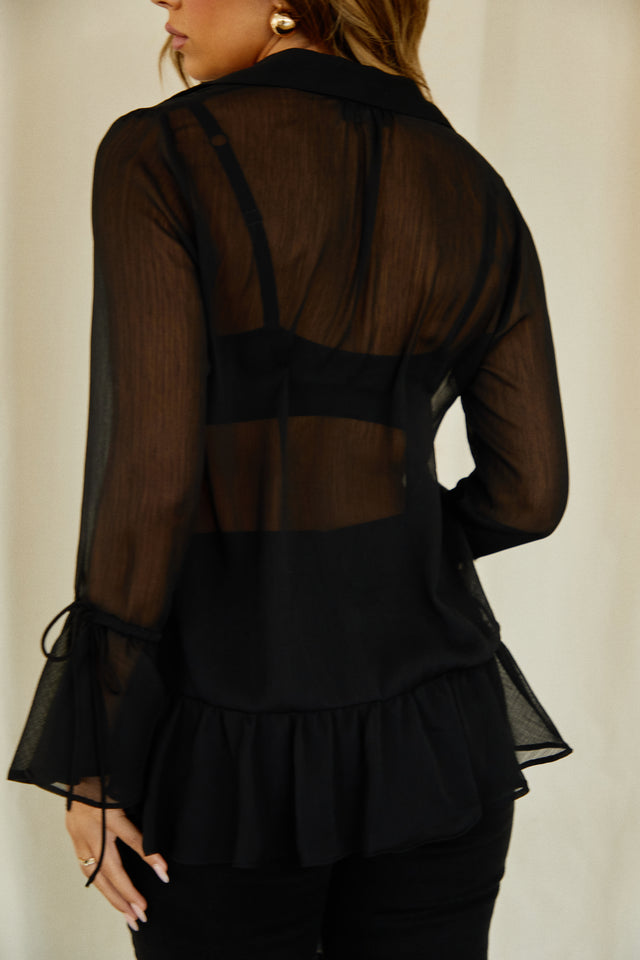 Load image into Gallery viewer, Black Summer Top
