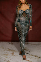 Load image into Gallery viewer, Black Mesh Dress
