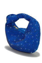 Load image into Gallery viewer, Blue Embellished Handbag
