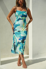 Load image into Gallery viewer, Blue Summer Vacay Dress
