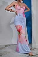 Lillia Maxi Dress - Blue