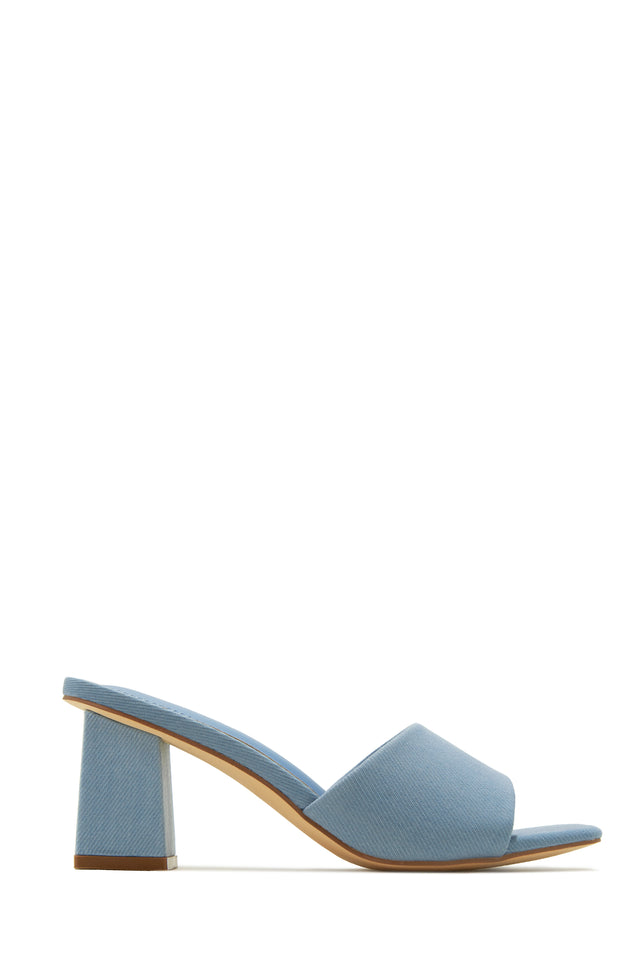 Load image into Gallery viewer, Valentine Block Heel Mules - Silver
