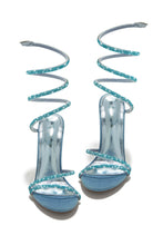 Load image into Gallery viewer, Blue Denim Heels
