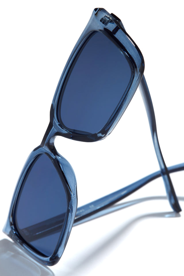 Load image into Gallery viewer, Leya Square Sunglasses - Blue

