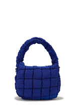 Load image into Gallery viewer, Bright Blue Puffer Bag
