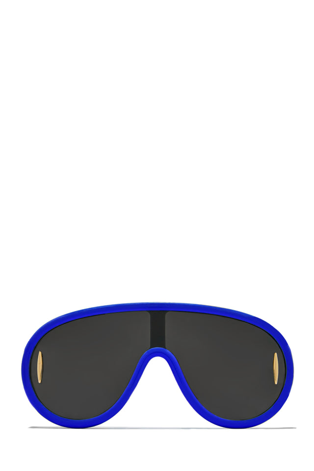 Load image into Gallery viewer, Blue Aviator Sunglasses
