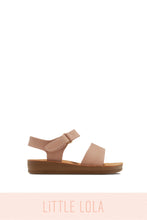 Load image into Gallery viewer, Little Lola Blush Girls Sandals
