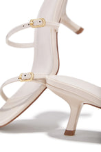 Load image into Gallery viewer, Disna Mid Heel Mules - Bone
