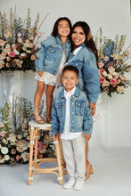 Load image into Gallery viewer, Blue Denim Jacket Matching Mommy and Mini

