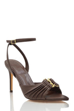 Load image into Gallery viewer, Anahi Single Sole Mid Heels - Brown
