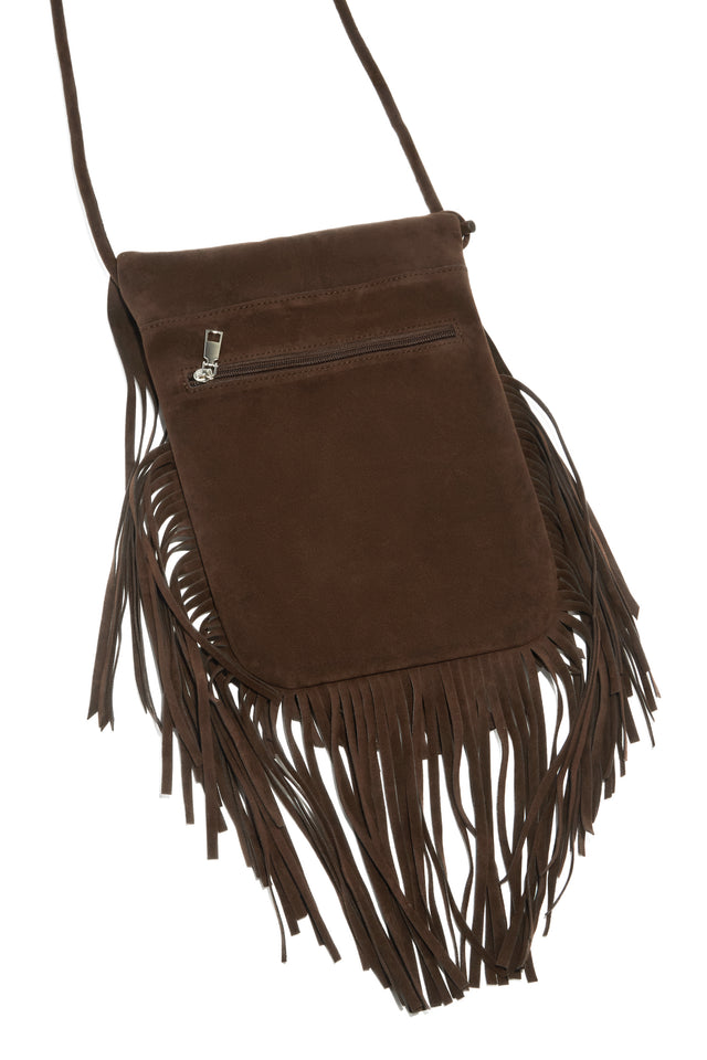 Load image into Gallery viewer, Cheyenne Fringe Bag - Brown
