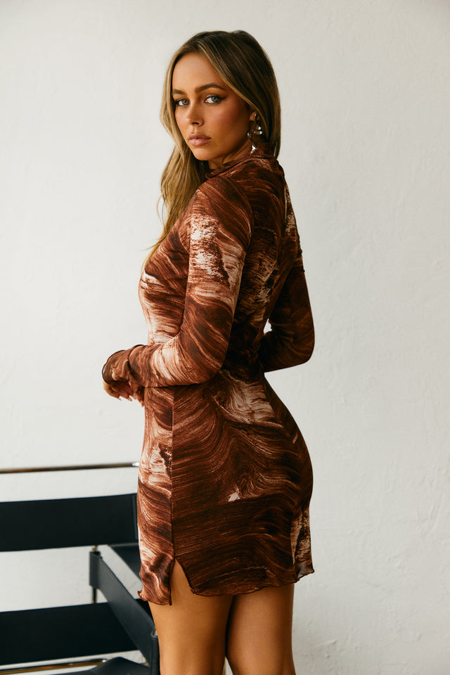 Load image into Gallery viewer, Long Sleeve Side Slits Dress
