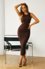 Load image into Gallery viewer, Brown Midi Dress
