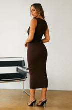 Load image into Gallery viewer, Brown Midi Dress
