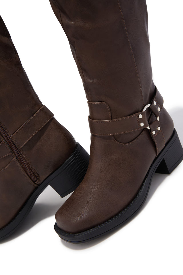 Load image into Gallery viewer, Ryder Moto Boots - Brown
