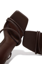 Load image into Gallery viewer, Katti Strappy Mid Heels - Brown
