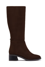 Load image into Gallery viewer, Stephany Knee High Boots - Brown Suede
