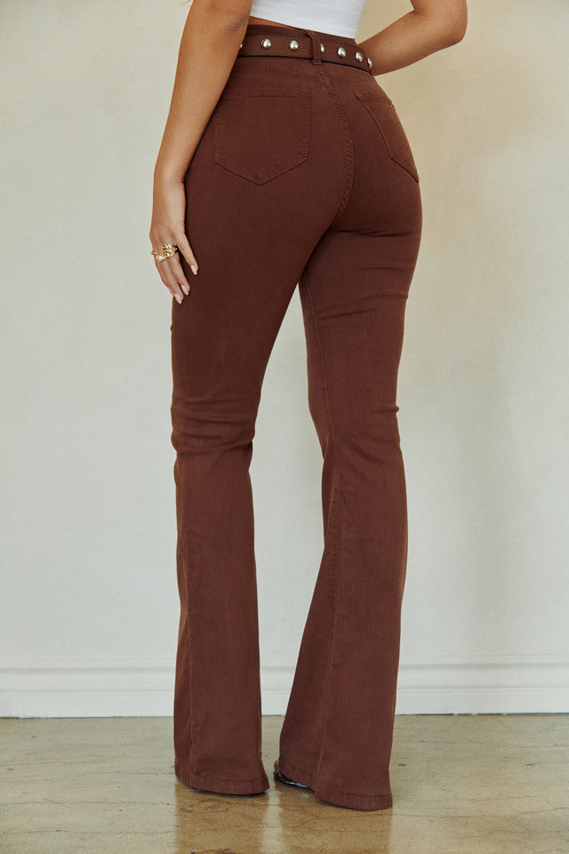 Load image into Gallery viewer, High Waist Flare Jeans

