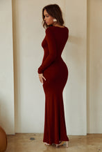 Load image into Gallery viewer, Stretch Red Knit Dress
