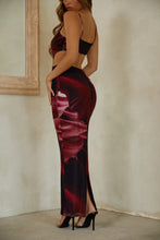 Load image into Gallery viewer, Maxi Mesh Printed Dress
