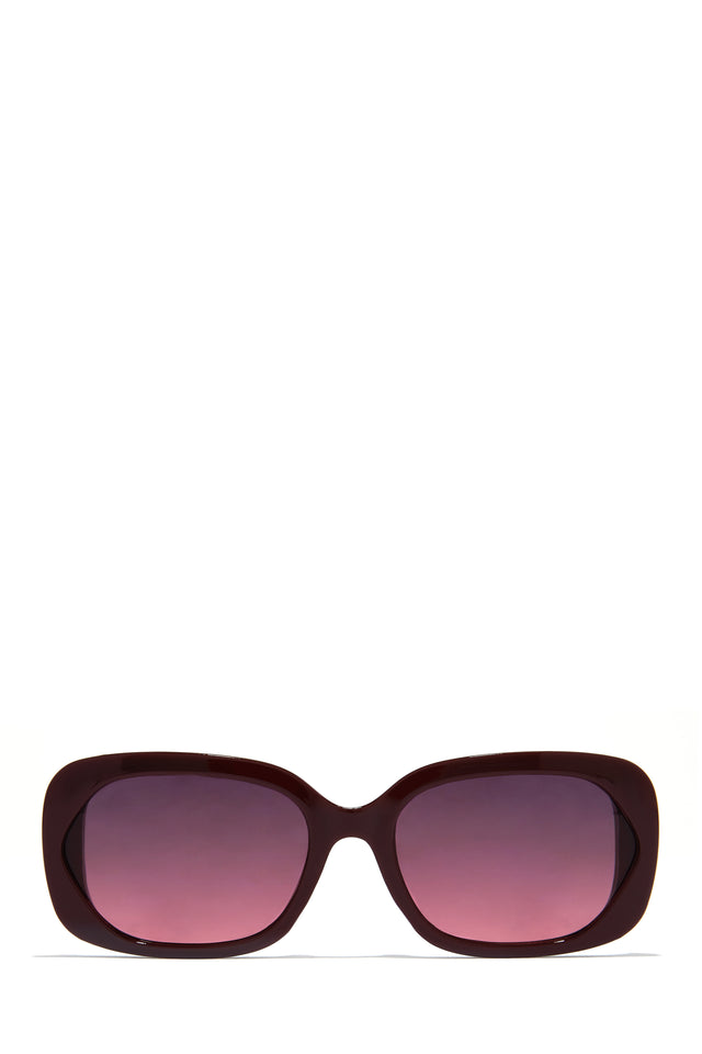 Load image into Gallery viewer, Burgundy Sunglasses

