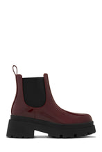 Load image into Gallery viewer, Red Burgundy Chelsea Boots
