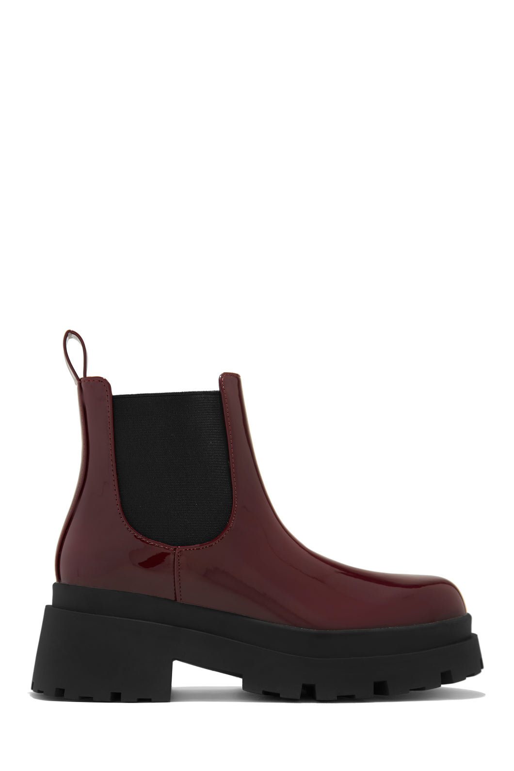 Red Burgundy Chelsea Boots