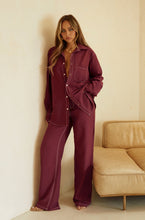 Load image into Gallery viewer, Aleza Top - Burgundy

