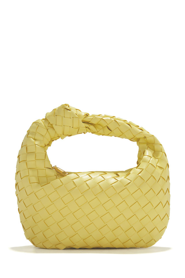 Load image into Gallery viewer, Yellow Knit Bag
