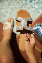 Load image into Gallery viewer, Embellished Slip On Sandals
