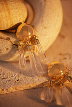 Load image into Gallery viewer, Clara Statement Drop Earring - Gold
